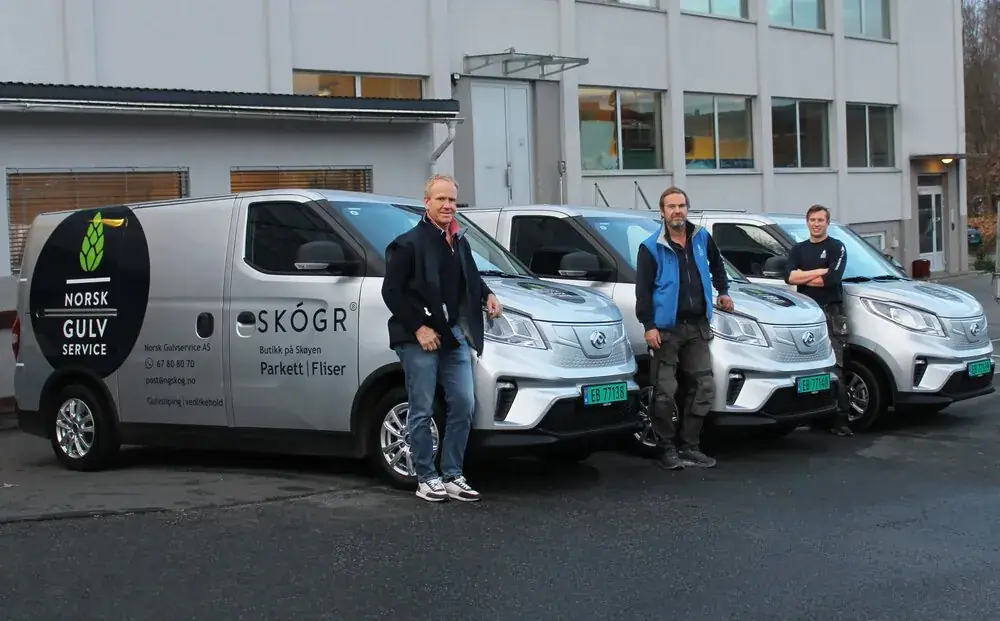 Håndverkere hos Norsk Gulvservice